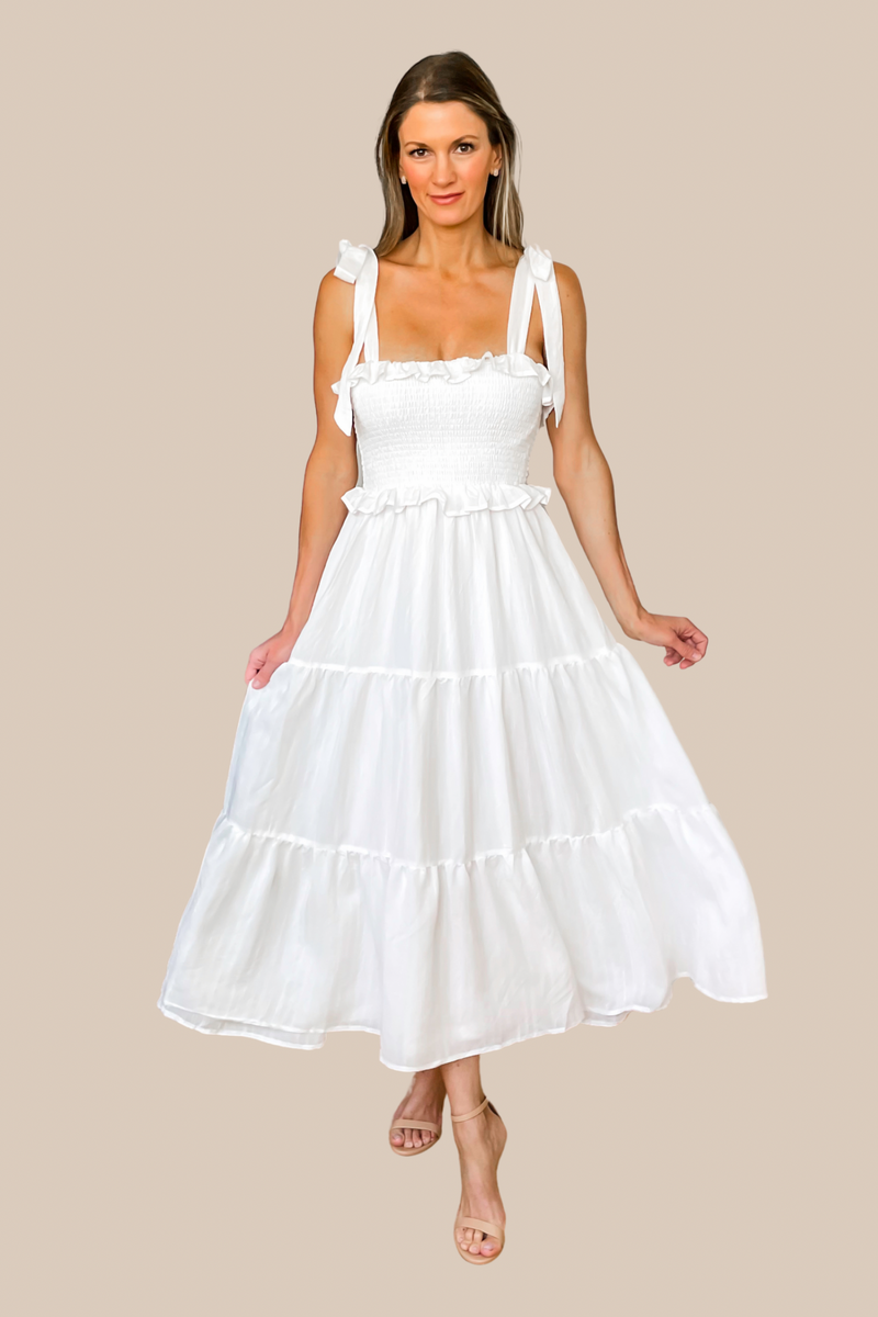 Make An Entrance White Dress