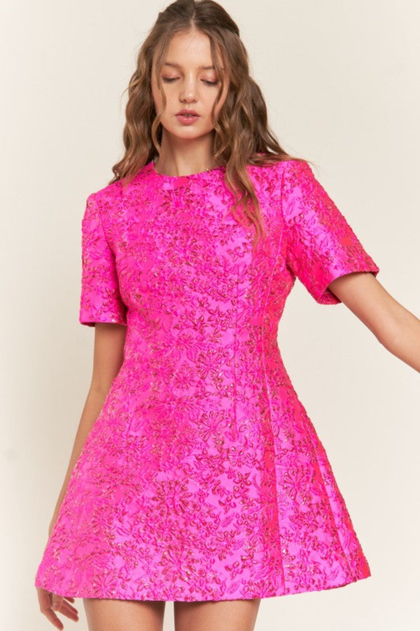 Hot Pink Belle Dress small Hot Pink Belle Dress small