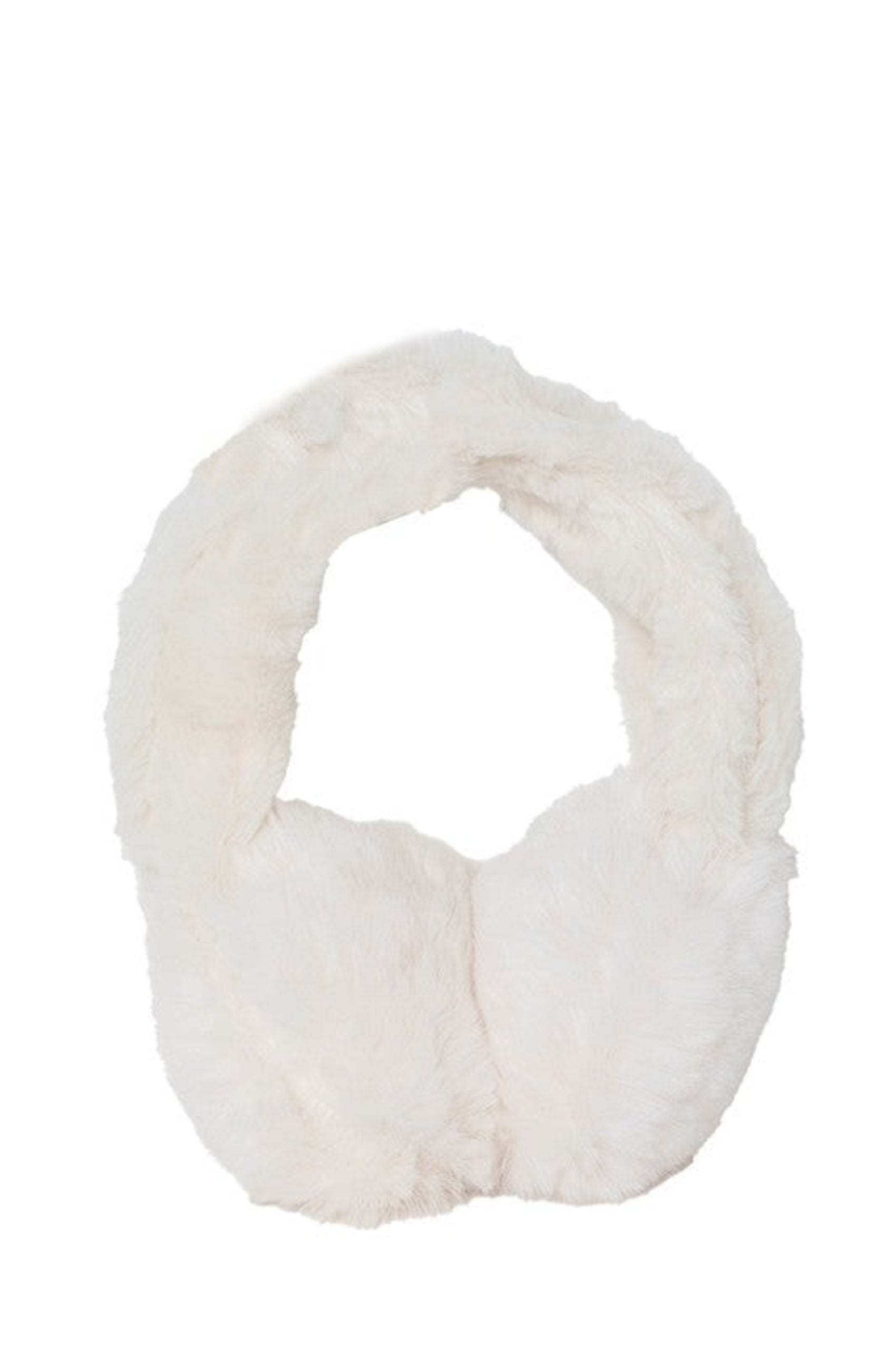 Winter Wonderland Faux Fur Ear Muffs - Ivory