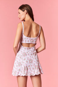 Court Crush Pink Floral Athletic Dress
