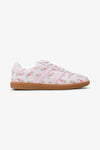 Whimsical Floral Sneakers - Pink