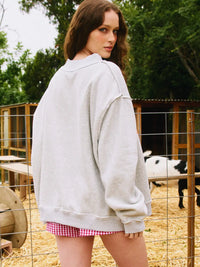 5TH PREORDER - Jesus Reversible Mock Neck Sweatshirt (SHIPS BY 2/15)