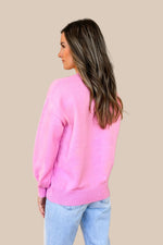 Love Tinsel Sweater - Pink - restock!