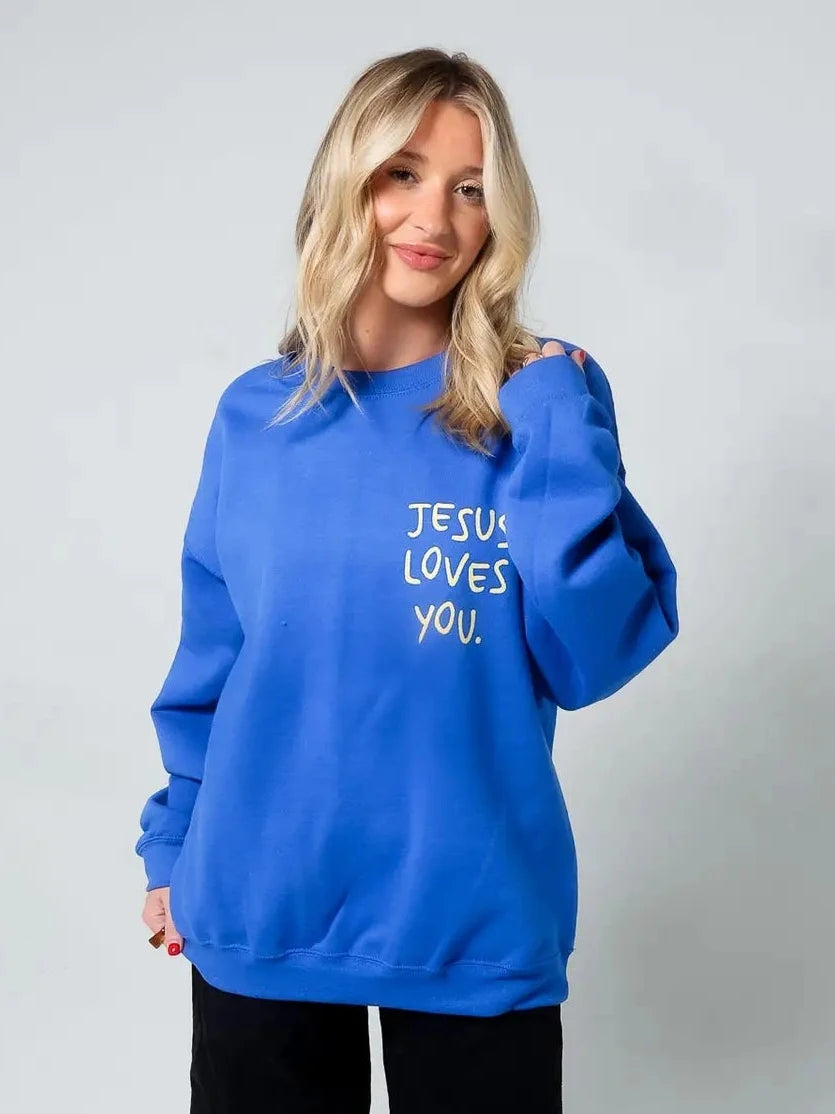 No Mistake Sweatshirt - Blue