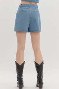 Mabel Denim Skort - SALE