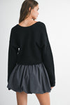 Beautiful Bow Sweater - Black