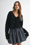 Beautiful Bow Sweater - Black