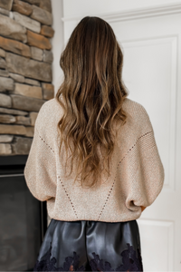 Quinn Knit Sweater - Oatmeal