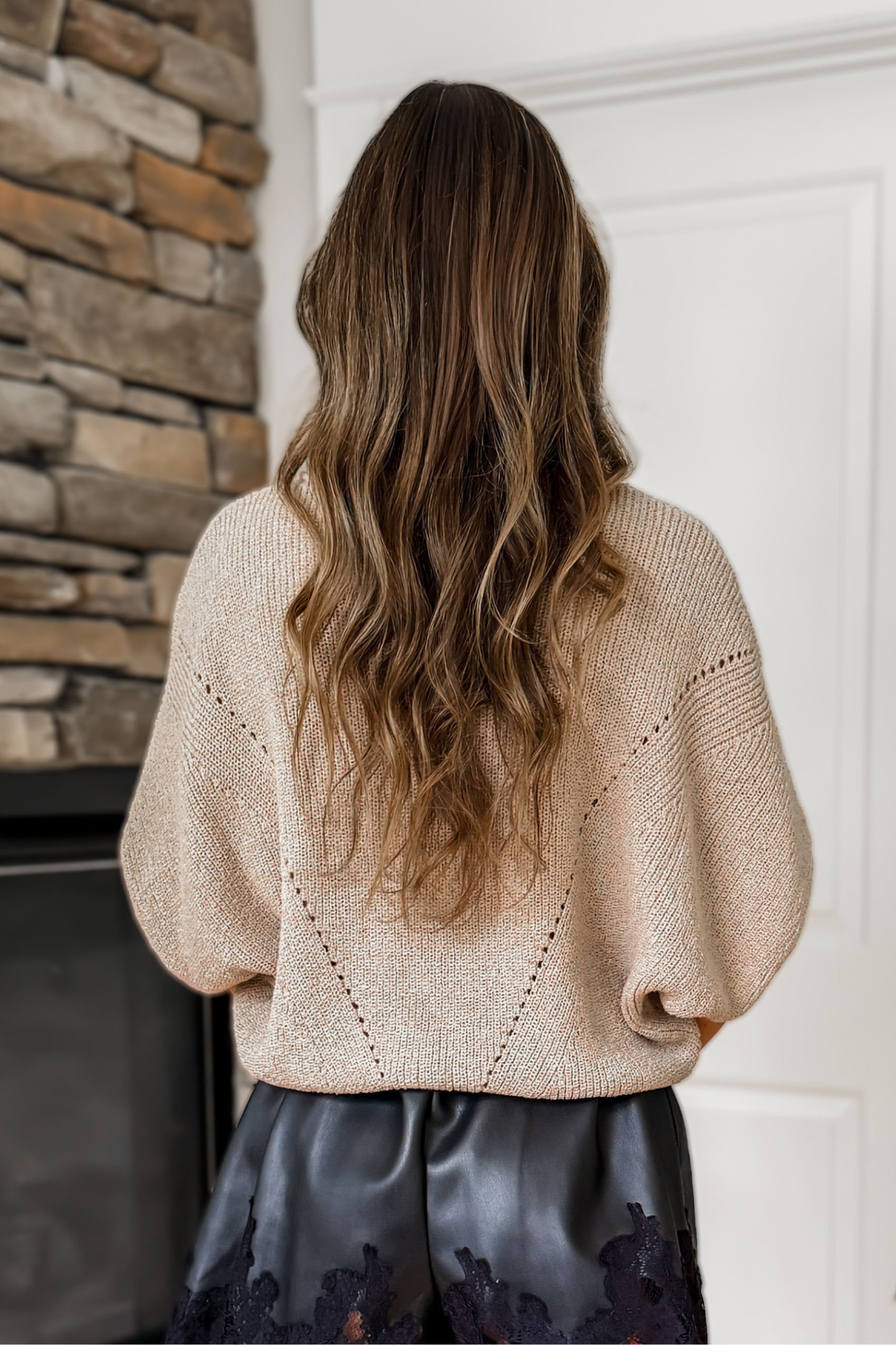 Quinn Knit Sweater - Oatmeal