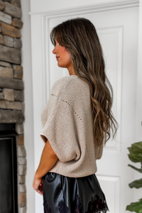 Quinn Knit Sweater - Oatmeal
