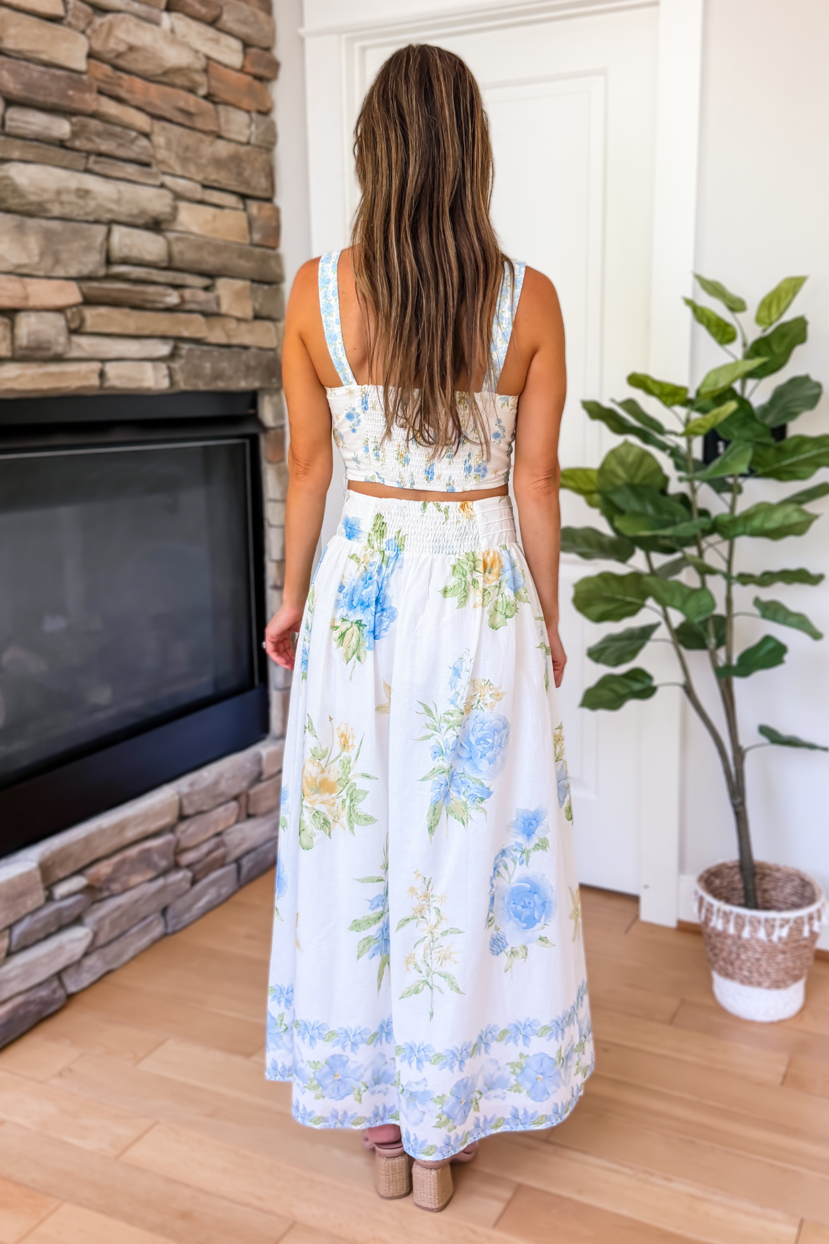 white dress silk Erica Tanov | Lola Silk Slip Dress main image 0