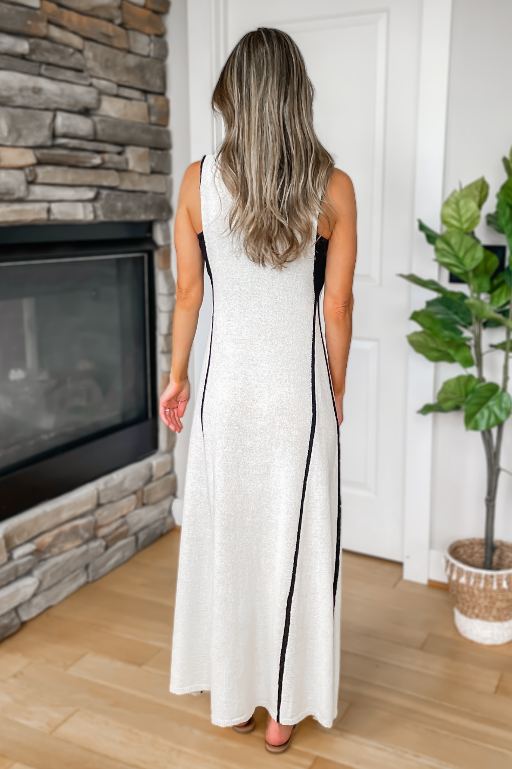 Favorite Place Maxi Dress - Cream Medium Favorite Place Maxi Dress - Cream Medium