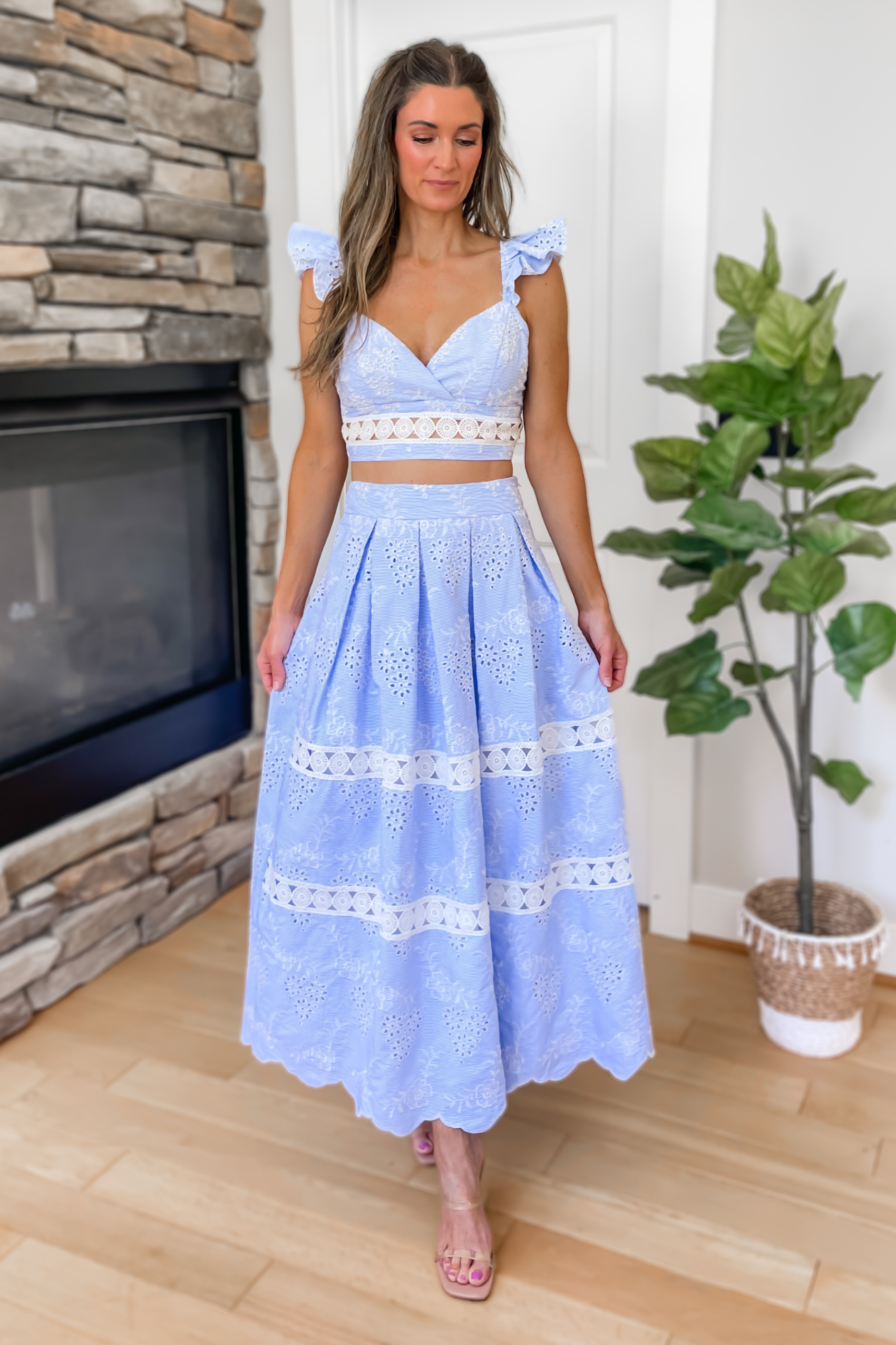 white christmas dresses Theodora Formal Two Piece Dress