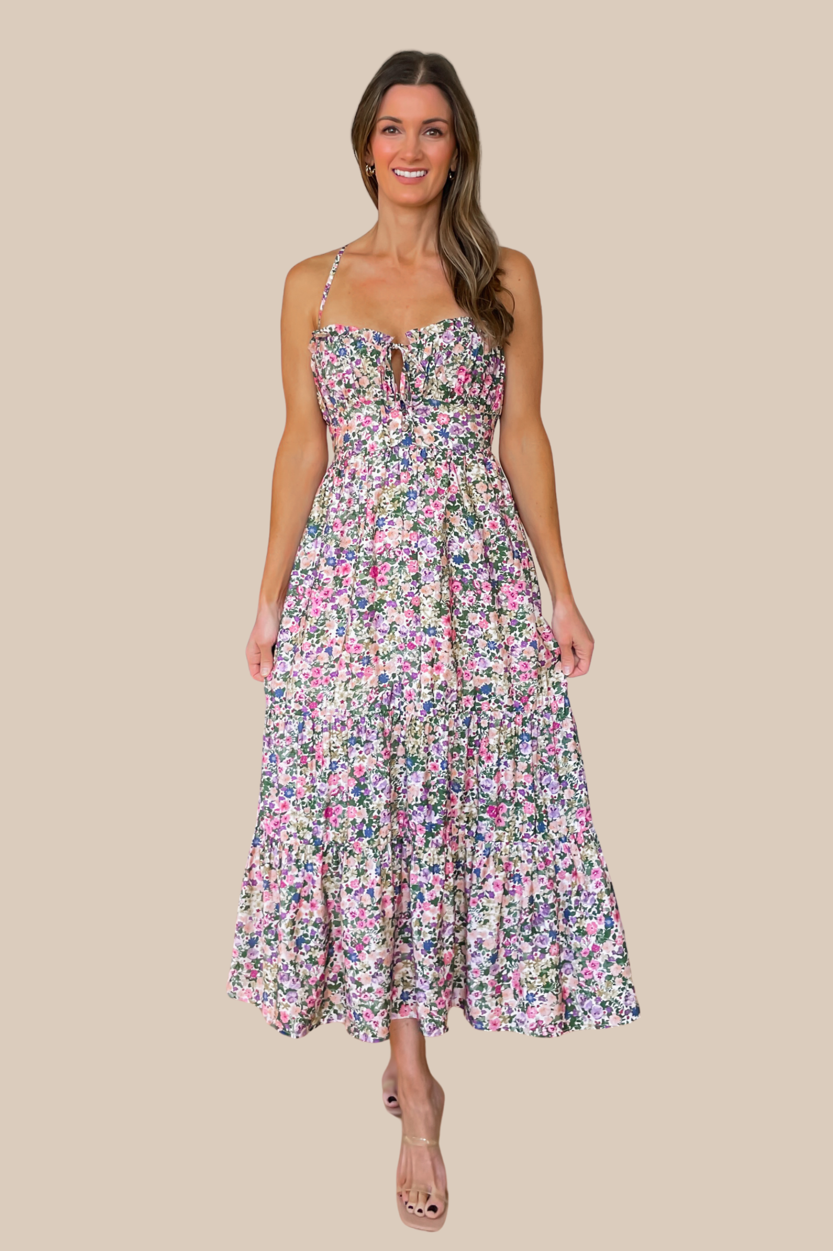 Secret Garden Midi Dress Medium