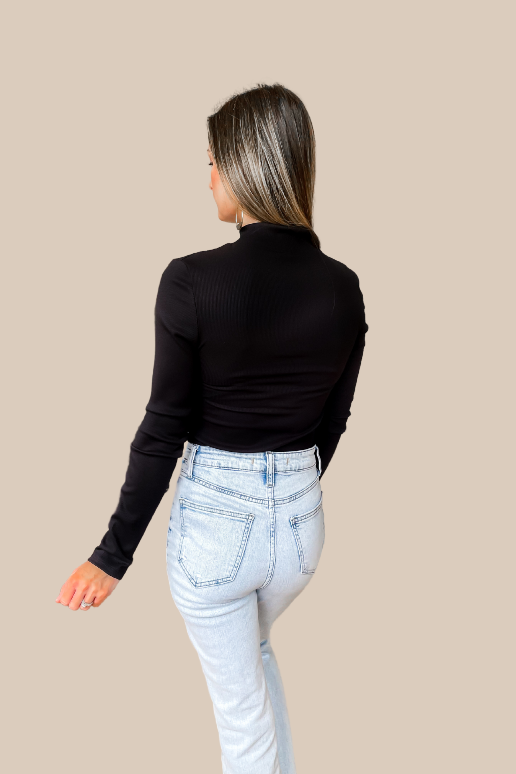 mock neck summer tops