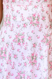 Court Crush Pink Floral Athletic Dress
