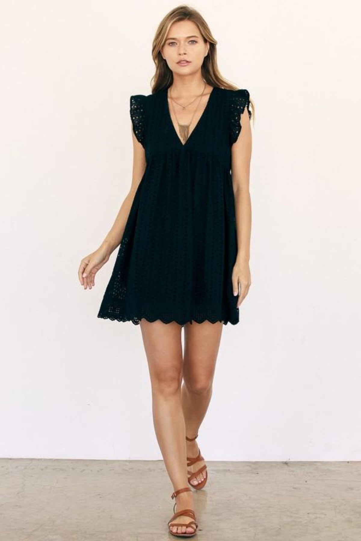 One Love Black Romper Dress - Final Sale Small / Black One Love Black Romper Dress - Final Sale Small / Black