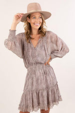 Look At Me Now Taupe Dress - SALE