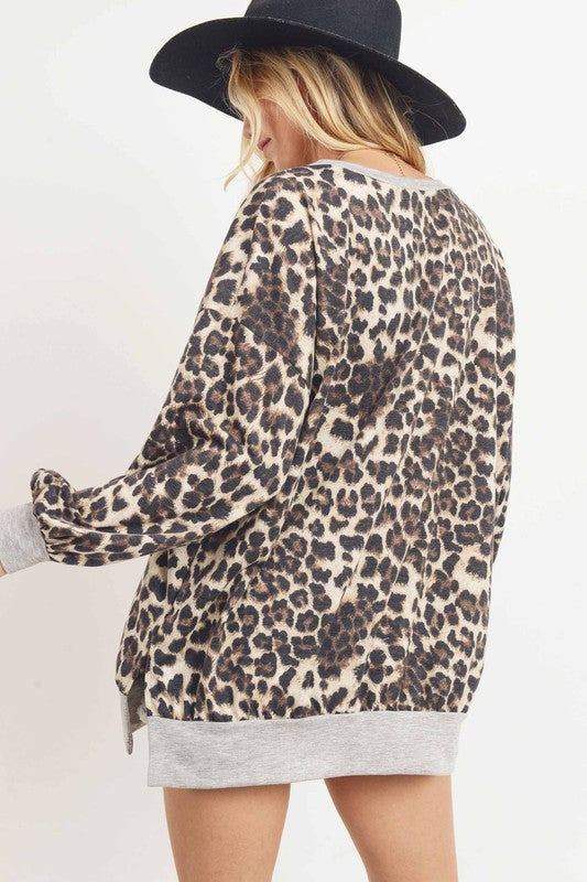 Wild About You Leopard Top - SALE