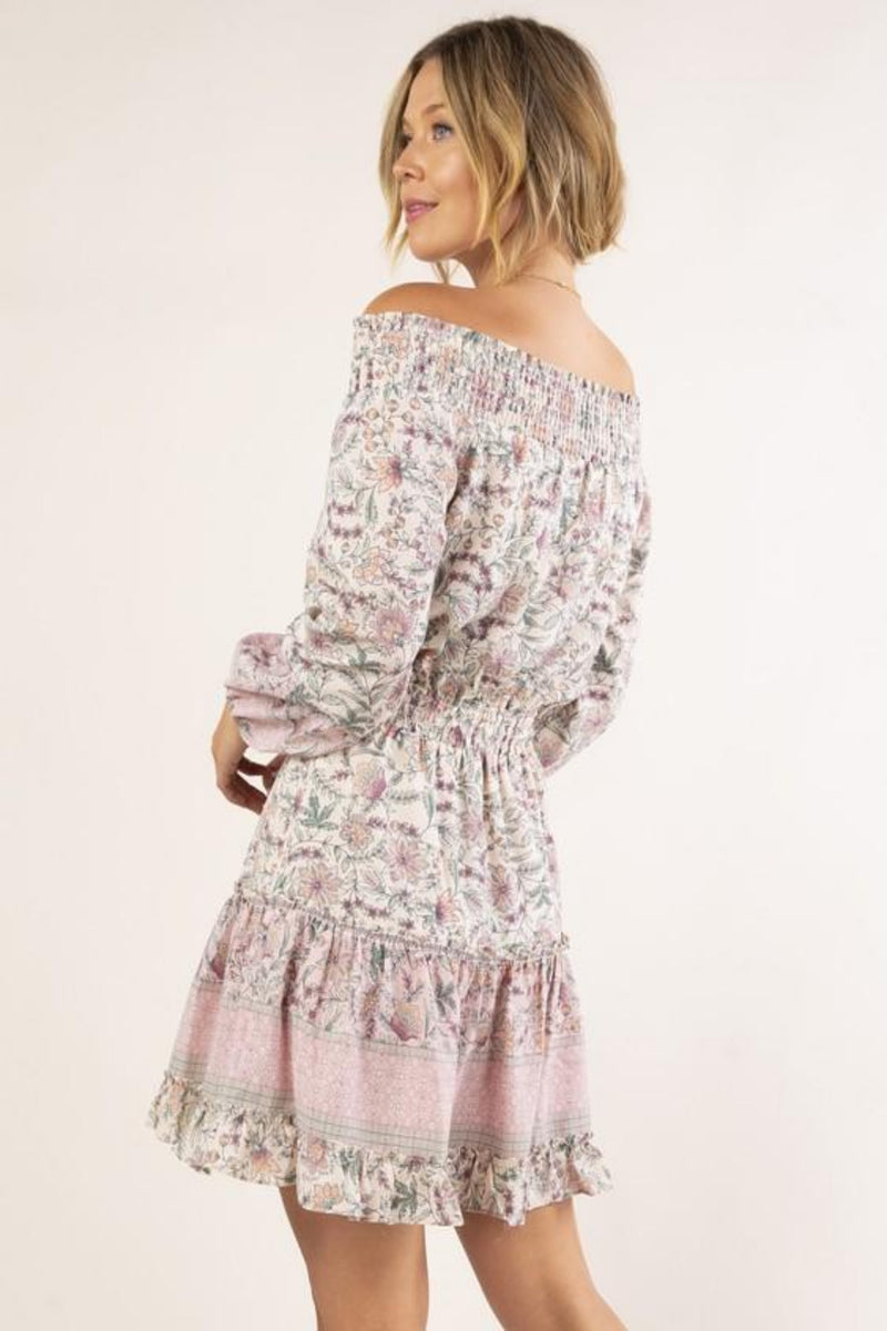Dreaming Of You Floral Print Dress - SALE