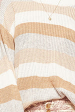 Keep It Simple Striped Sweater - SALE