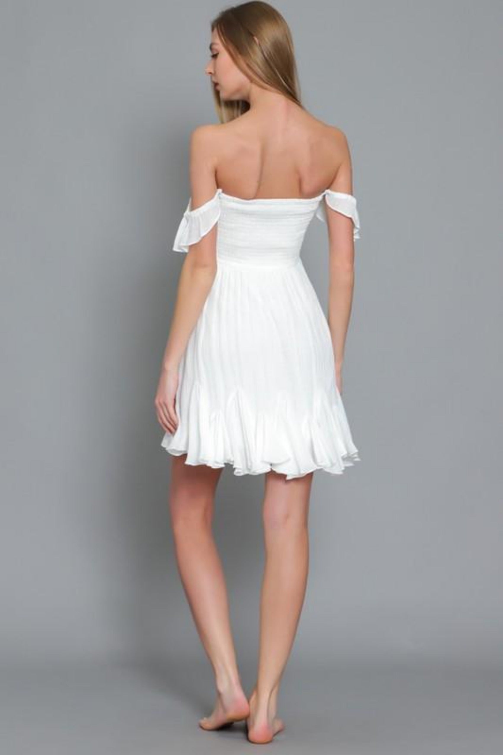 Go With The Flow White Mini Dress - SALE Ivy & Olive Boutique Go With The Flow White Mini Dress - SALE Ivy & Olive Boutique