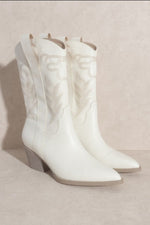 Sirena Western Boot - White