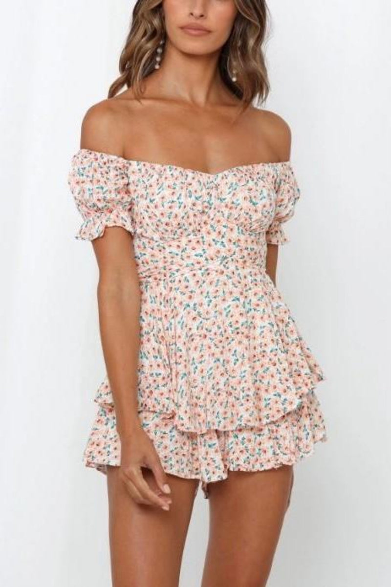 This Is Love Floral Romper