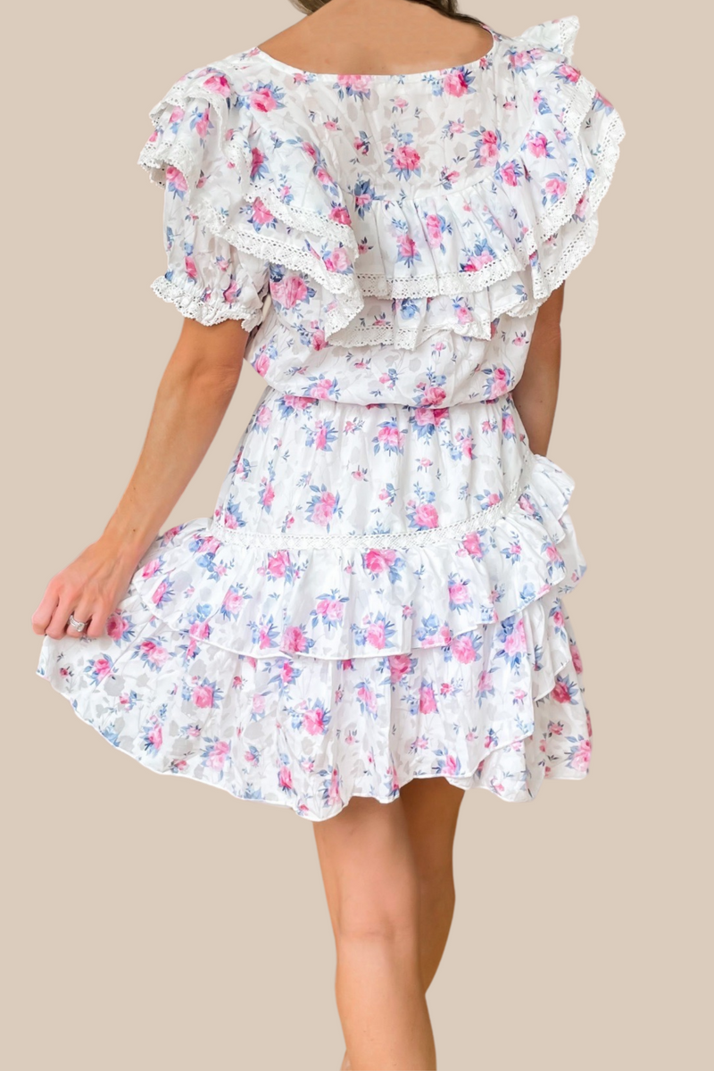 Love Shack Mini Dress - Pink - FINAL SALE