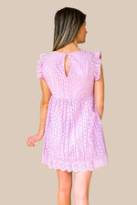 One Love Lavender Romper Dress - FINAL SALE